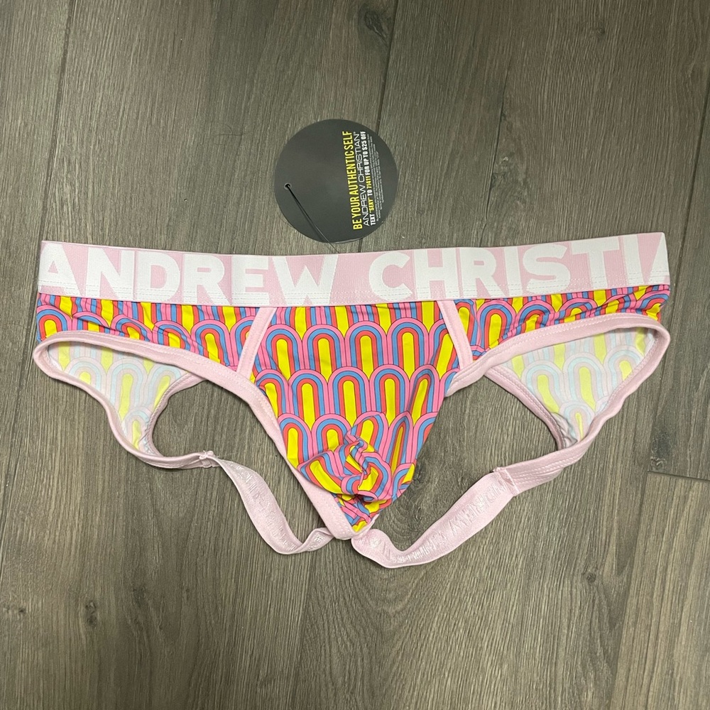 Andrew Christian locker jock large NWT